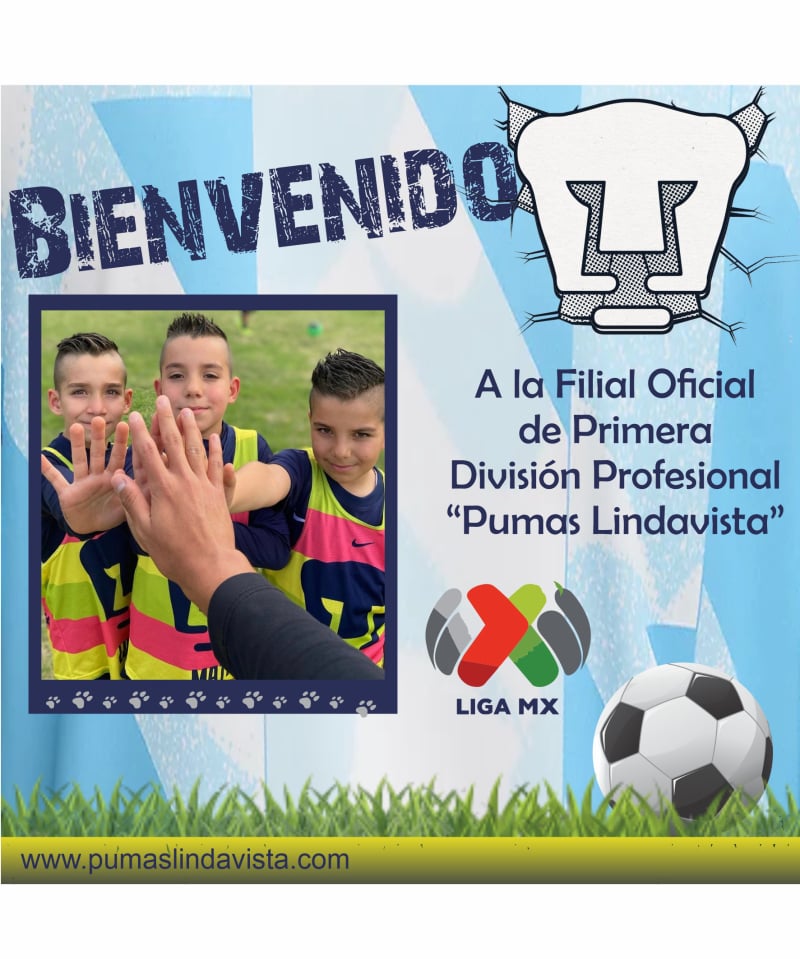 Pumas lindavista Escuela de fútbol