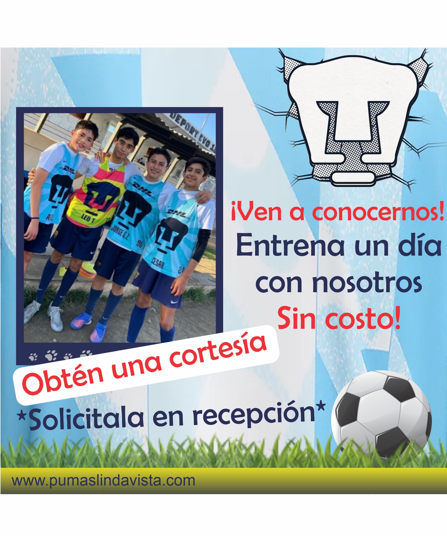 Pumas lindavista Escuela de fútbol